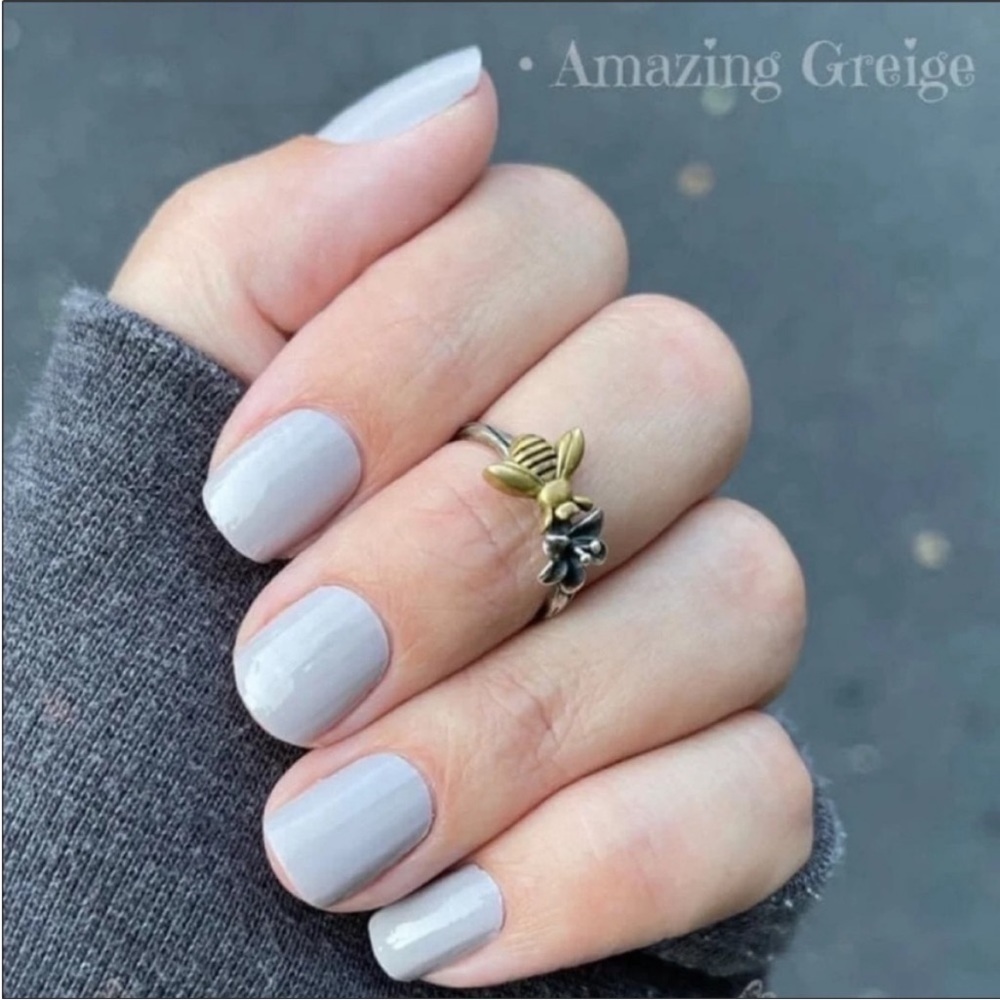 *Retired*Color Street: Amazing Greige | Gray Beige Neutral Classic Minimalist - Picture 2 of 13